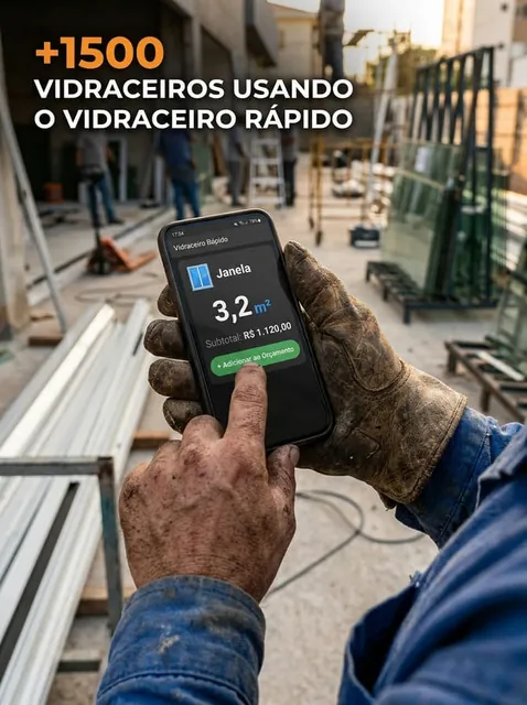 Demonstração do aplicativo passo a passo